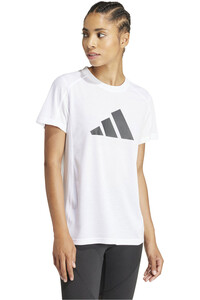 adidas camisetas fitness mujer TR-ES LOGO T vista frontal