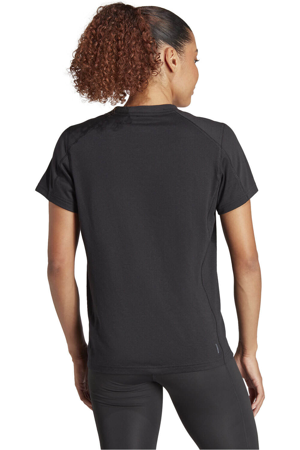 adidas camisetas fitness mujer TR-ES LOGO T vista trasera