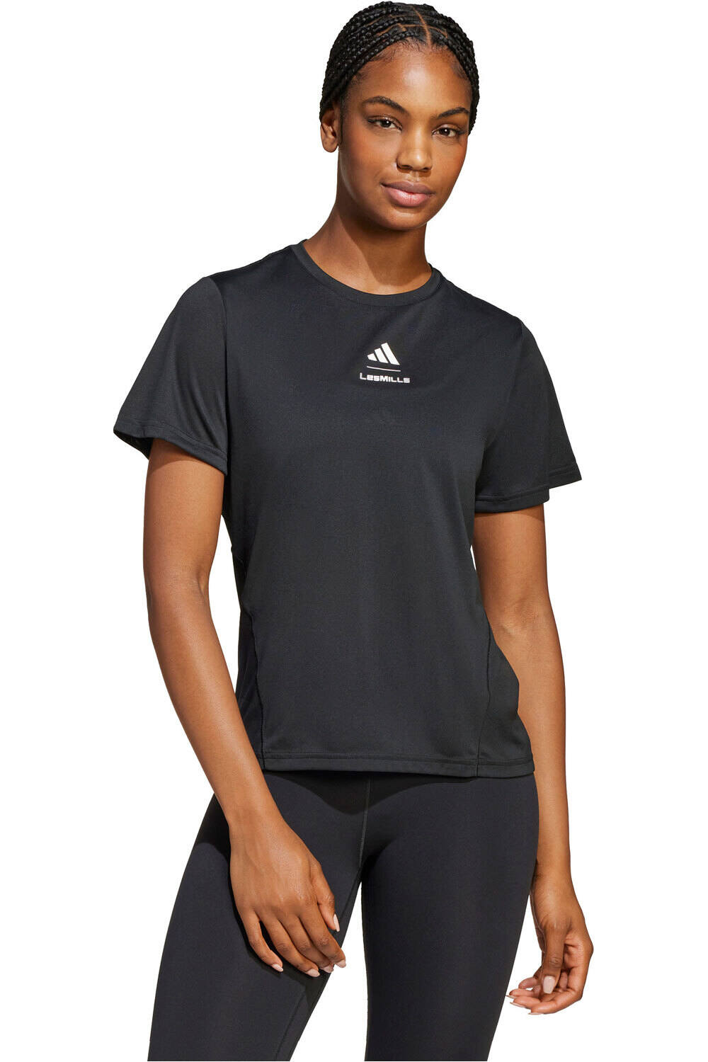 adidas camisetas fitness mujer W LM G T vista frontal