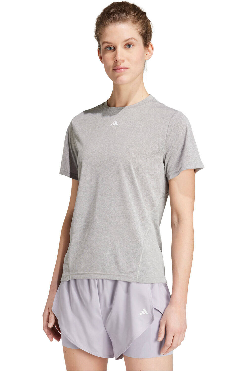 adidas camisetas fitness mujer WTR D4T T vista frontal