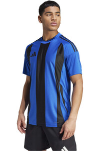 adidas camisetas fútbol manga corta STRIPED 24 JSY vista frontal