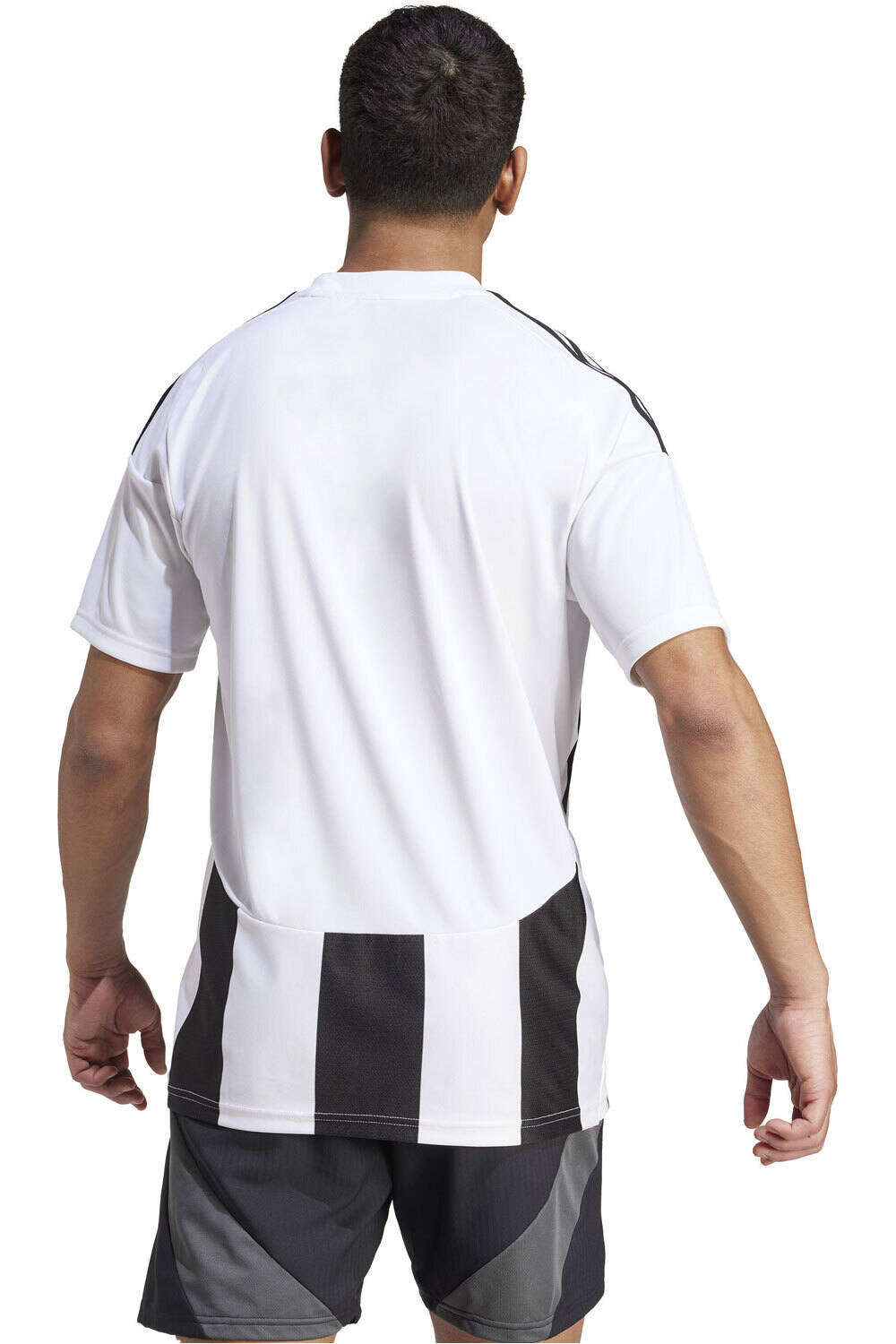 adidas camisetas fútbol manga corta STRIPED 24 JSY vista trasera