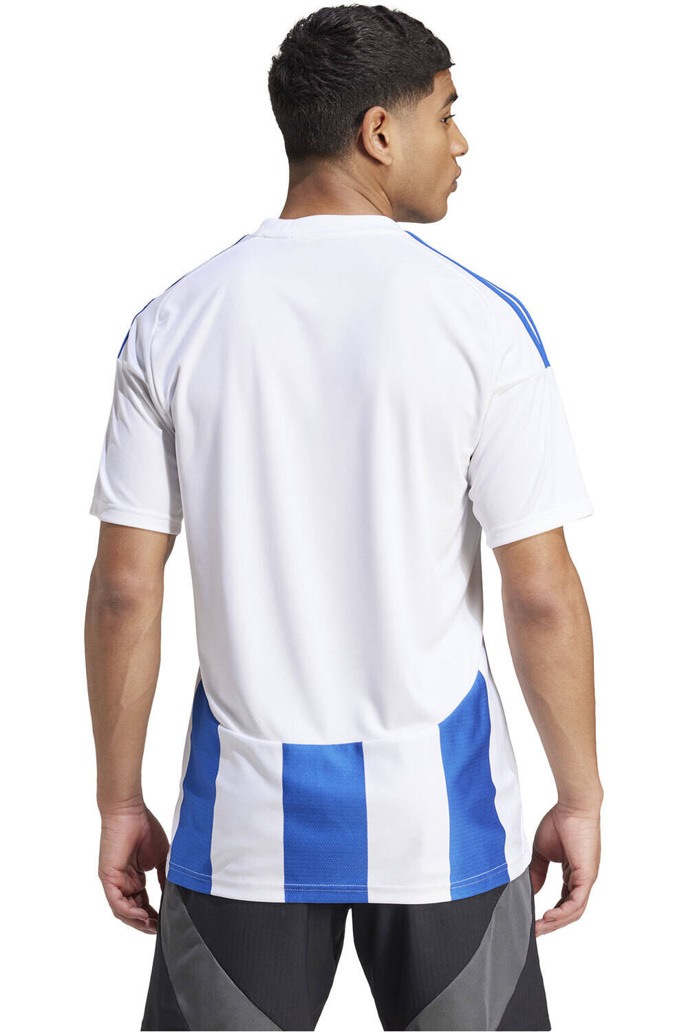 adidas camisetas fútbol manga corta STRIPED 24 JSY vista trasera