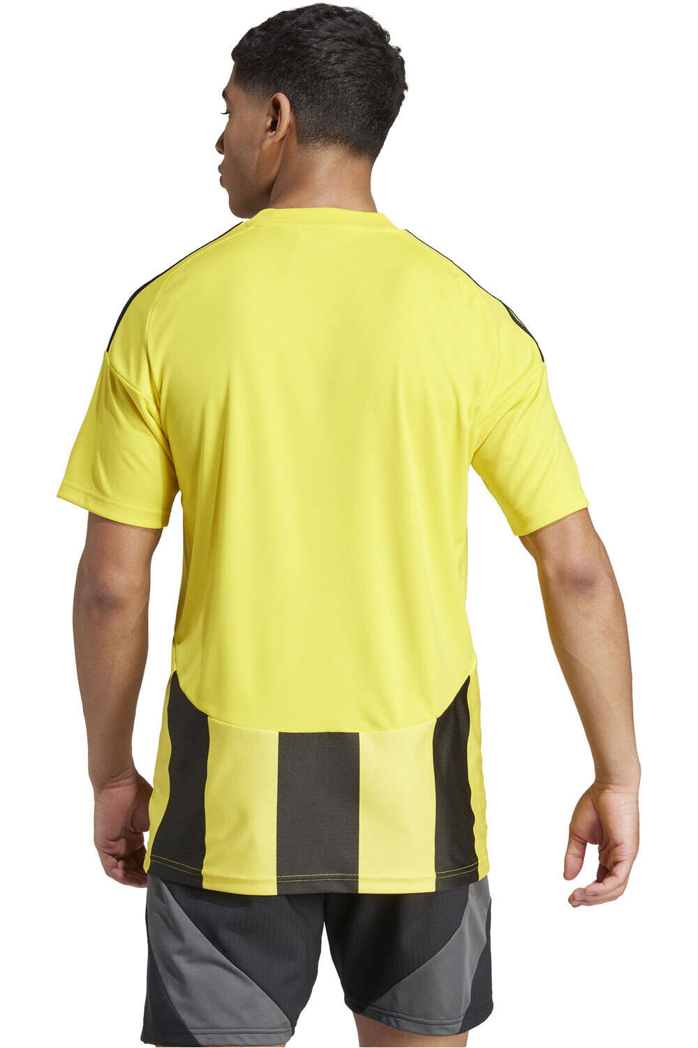 adidas camisetas fútbol manga corta STRIPED 24 JSY vista trasera