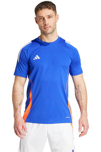 adidas camisetas fútbol manga corta TIRO24 JSY AZBL vista frontal