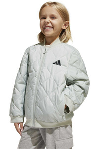 adidas chamarra junior niña LK LT PAD JKT vista detalle