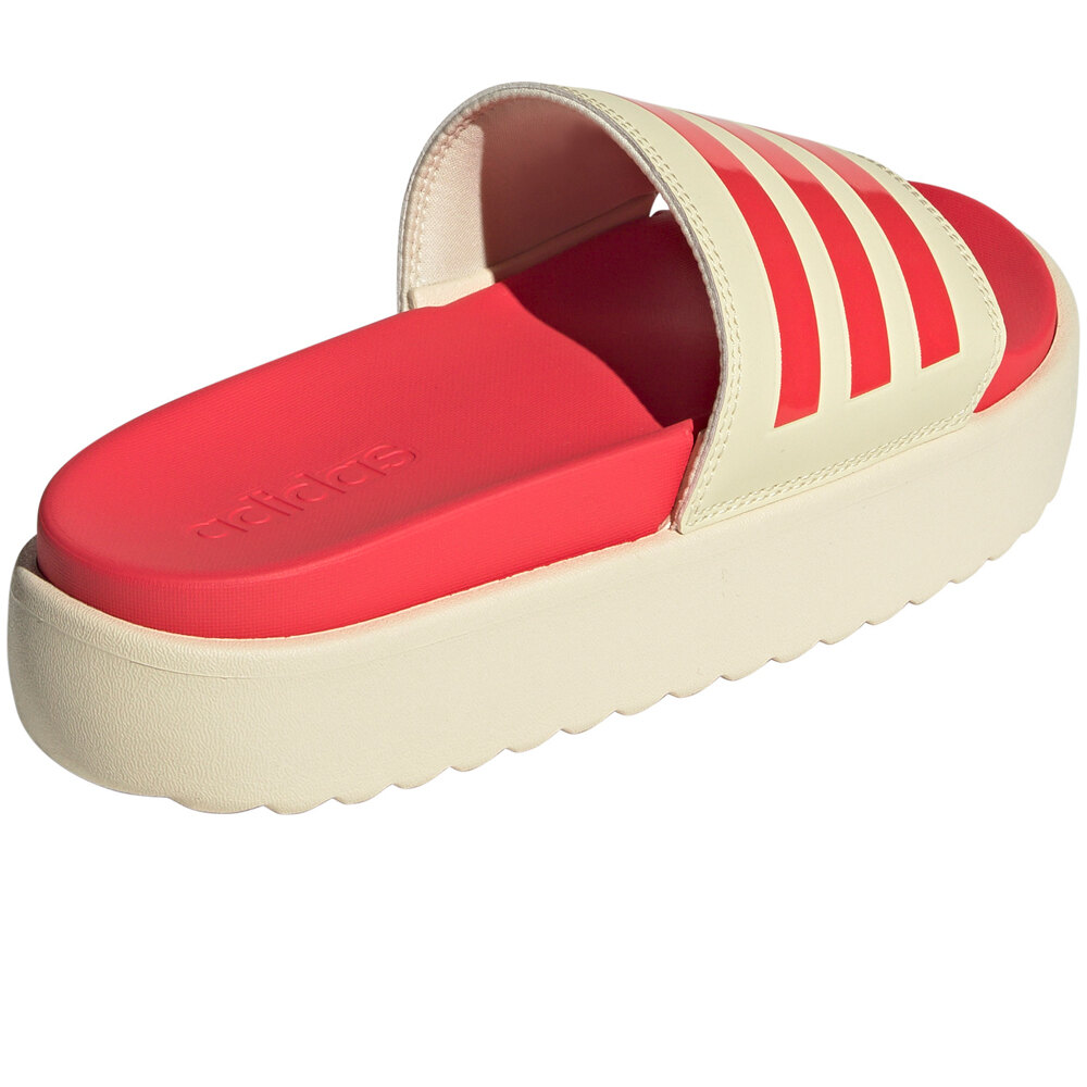 adidas chanclas mujer ADILETTE PLATFORM vista trasera