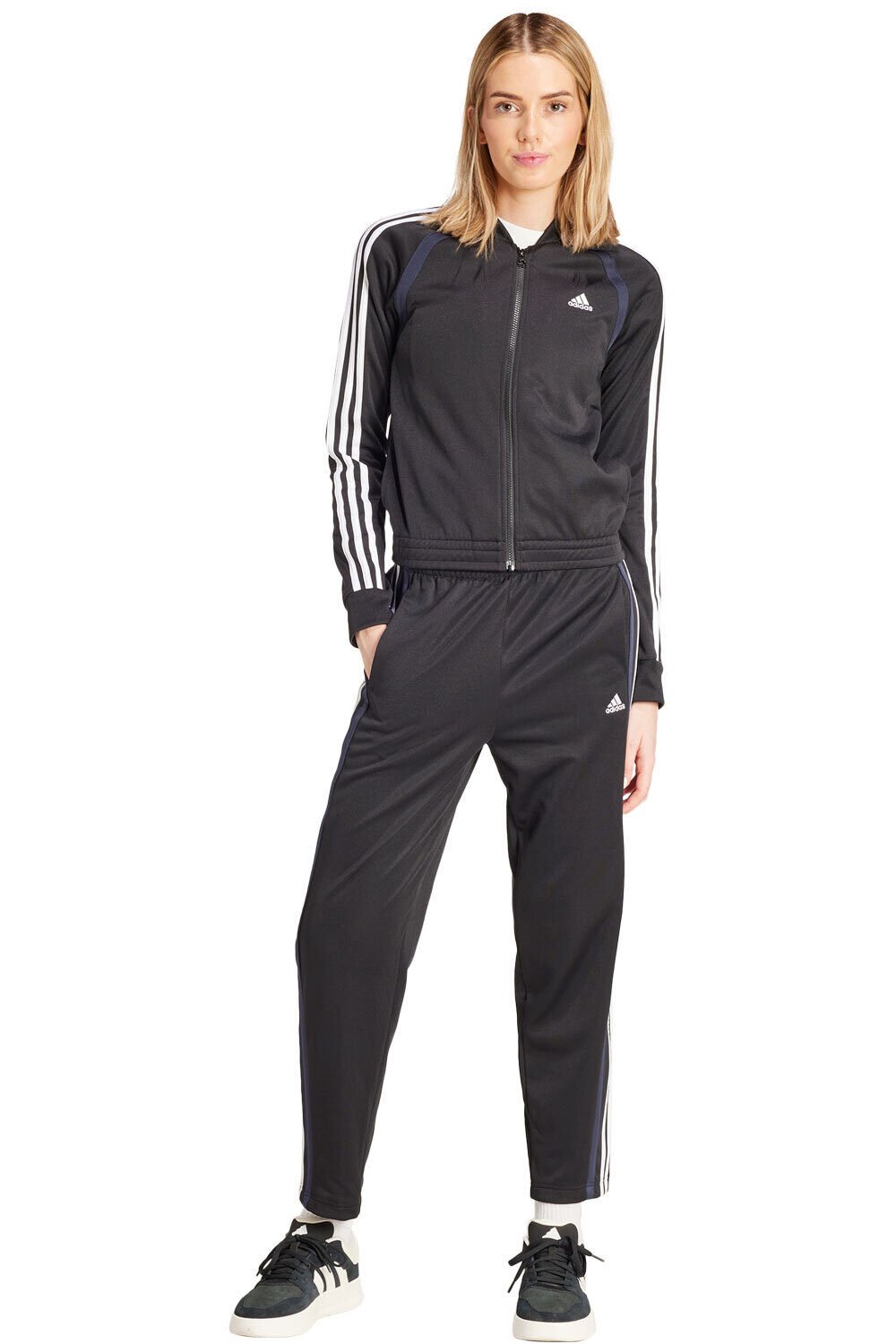 adidas chándal mujer W TEAMSPORT TS vista frontal