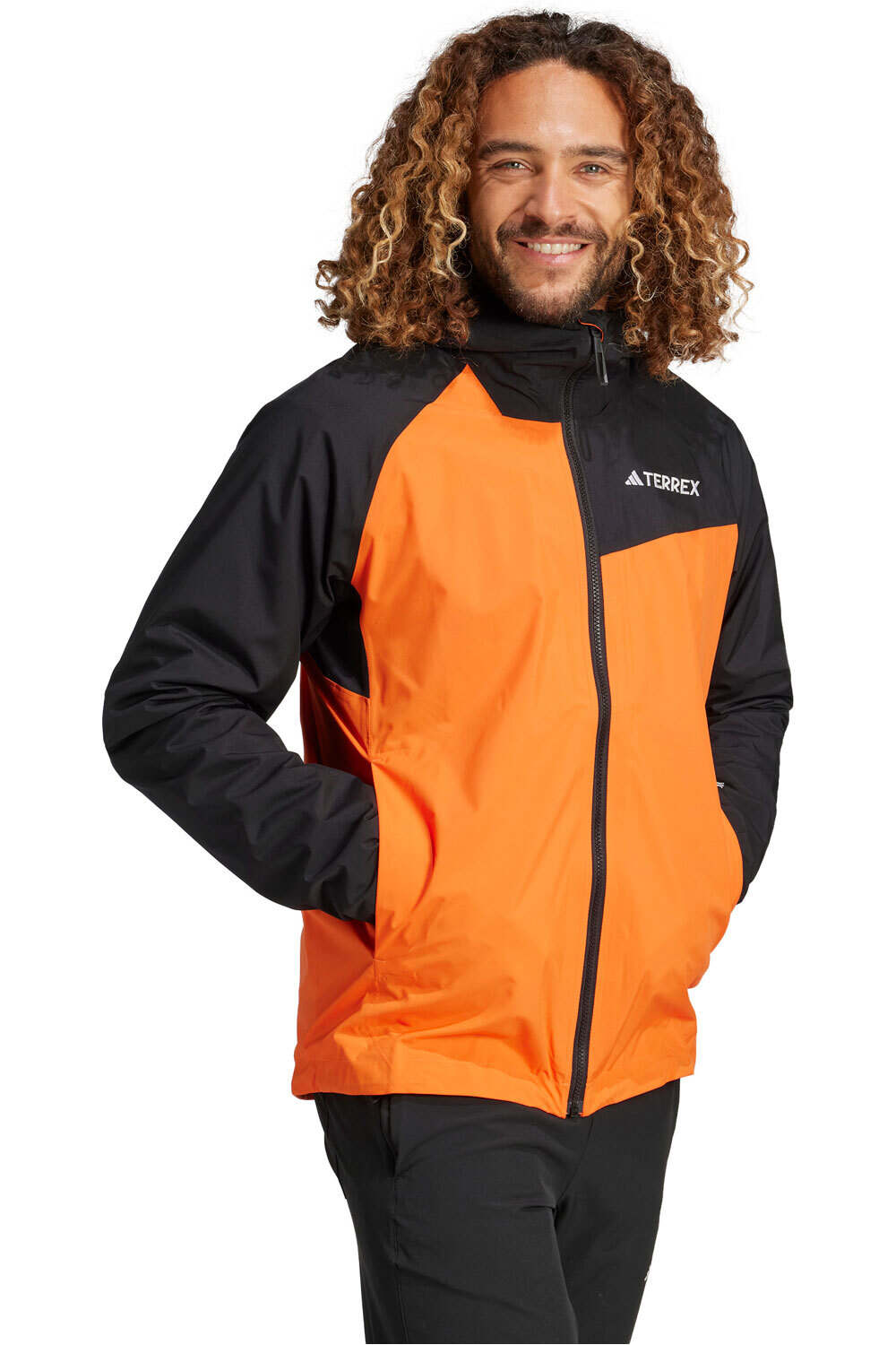 adidas chaqueta impermeable hombre MULTI 2L RAIN J vista detalle