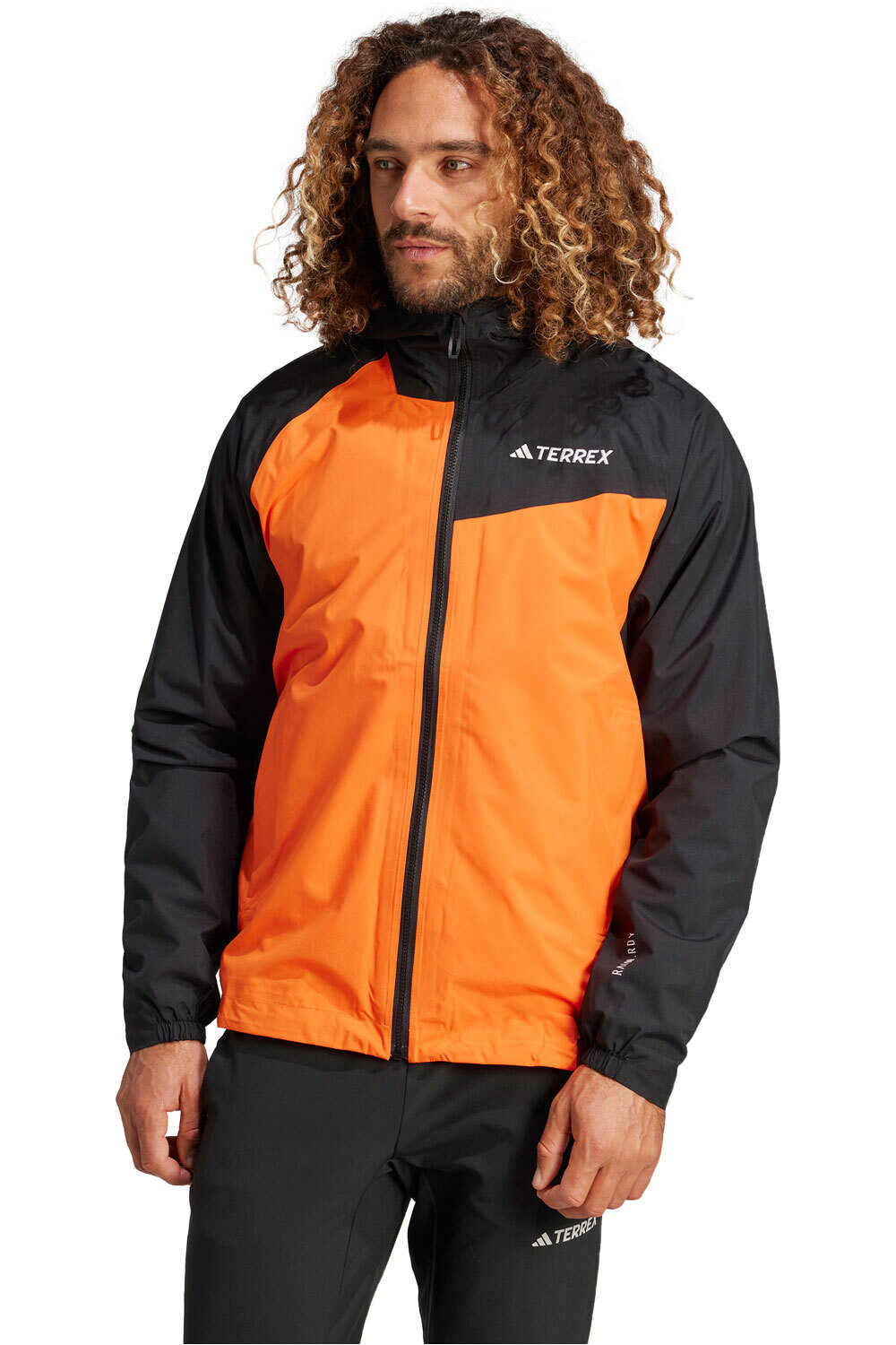 adidas chaqueta impermeable hombre MULTI 2L RAIN J vista frontal