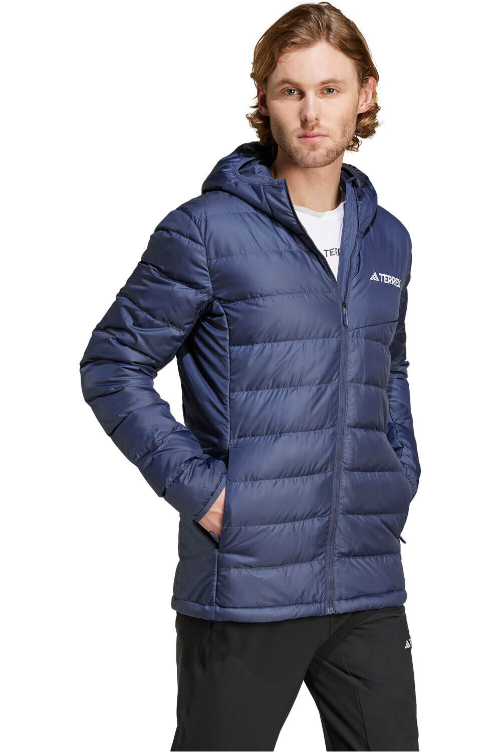 adidas chaqueta outdoor hombre MT DOWN HO J vista detalle