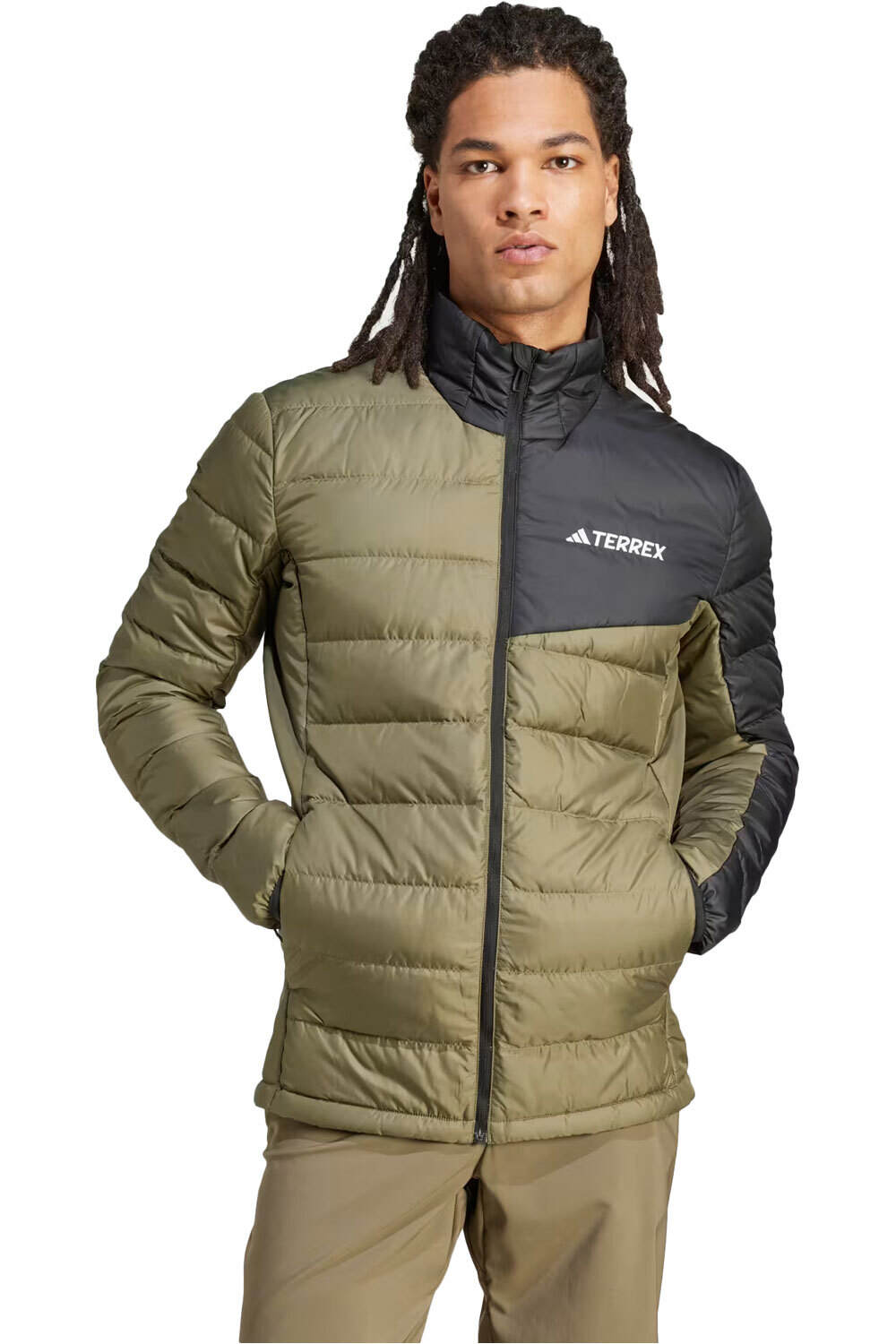 adidas chaqueta outdoor hombre MT DOWN JACKET vista frontal