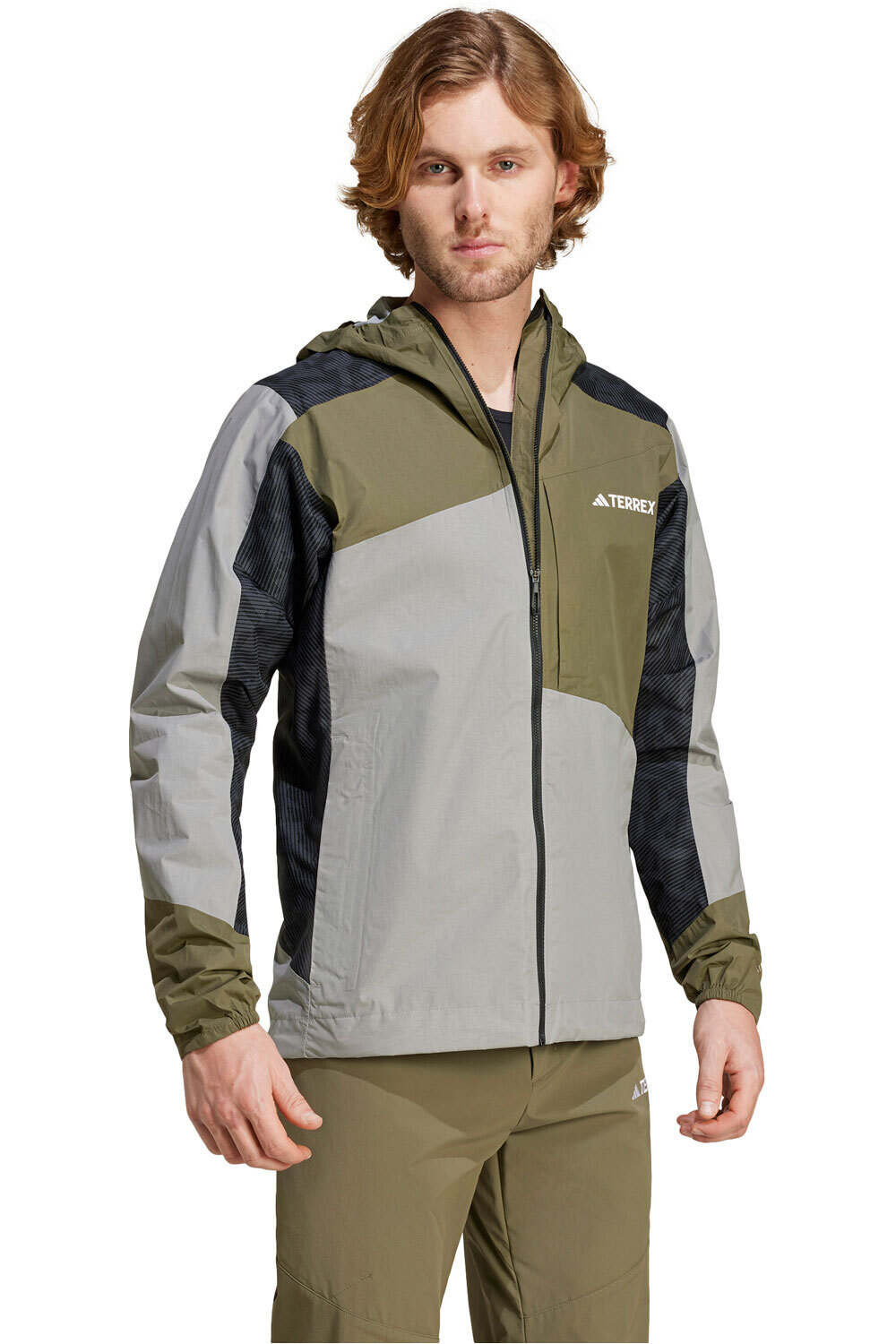 adidas chaqueta outdoor hombre XPR HYBR RR J vista detalle