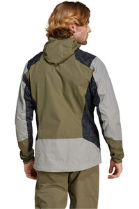 adidas chaqueta outdoor hombre XPR HYBR RR J vista trasera