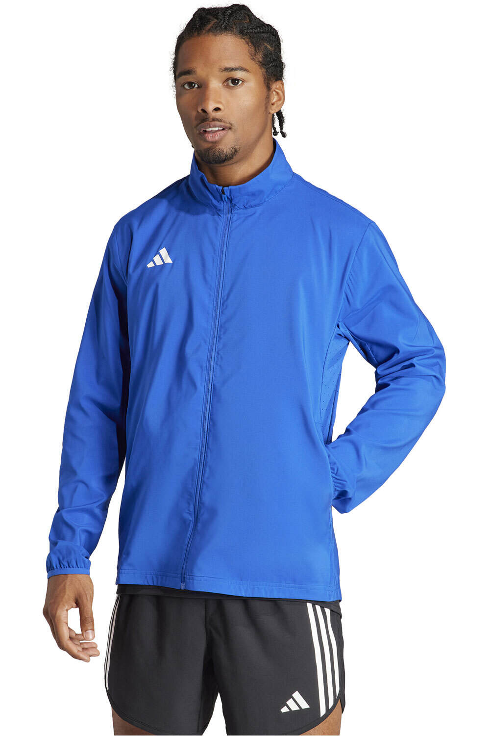 adidas CHAQUETA RUNNING HOMBRE ADIZERO E JCKT vista frontal