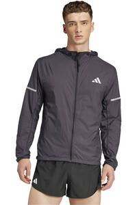 adidas CHAQUETA RUNNING HOMBRE ULT UV JACKET M vista frontal