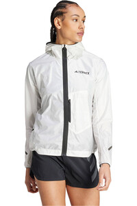 adidas CHAQUETA TRAIL RUNNING MUJER W XPR LIGHT WW vista frontal