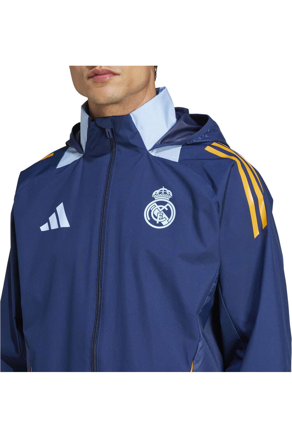 adidas chubasqueros y chaquetones entrenamiento fútbol R.MADRID 25 AW JKT 03