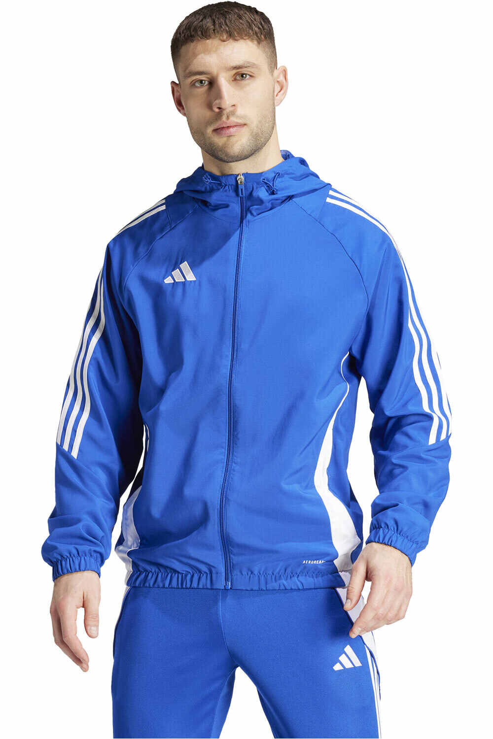 adidas chubasqueros y chaquetones entrenamiento fútbol TIRO24 WB vista frontal