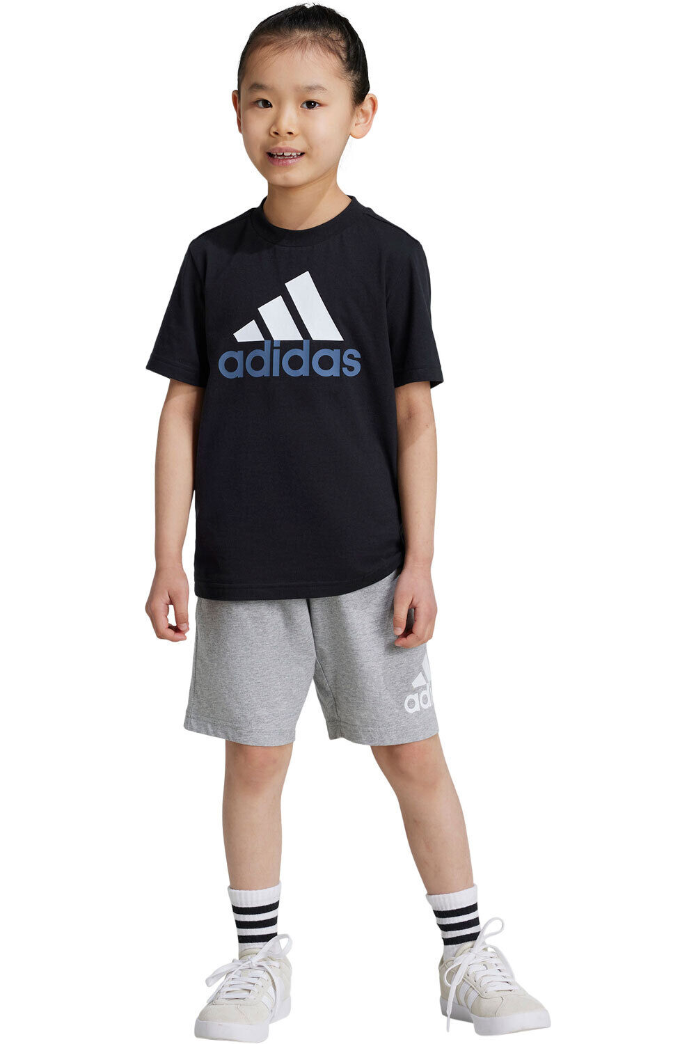 adidas conjunto junior LK BL CO T SET vista frontal