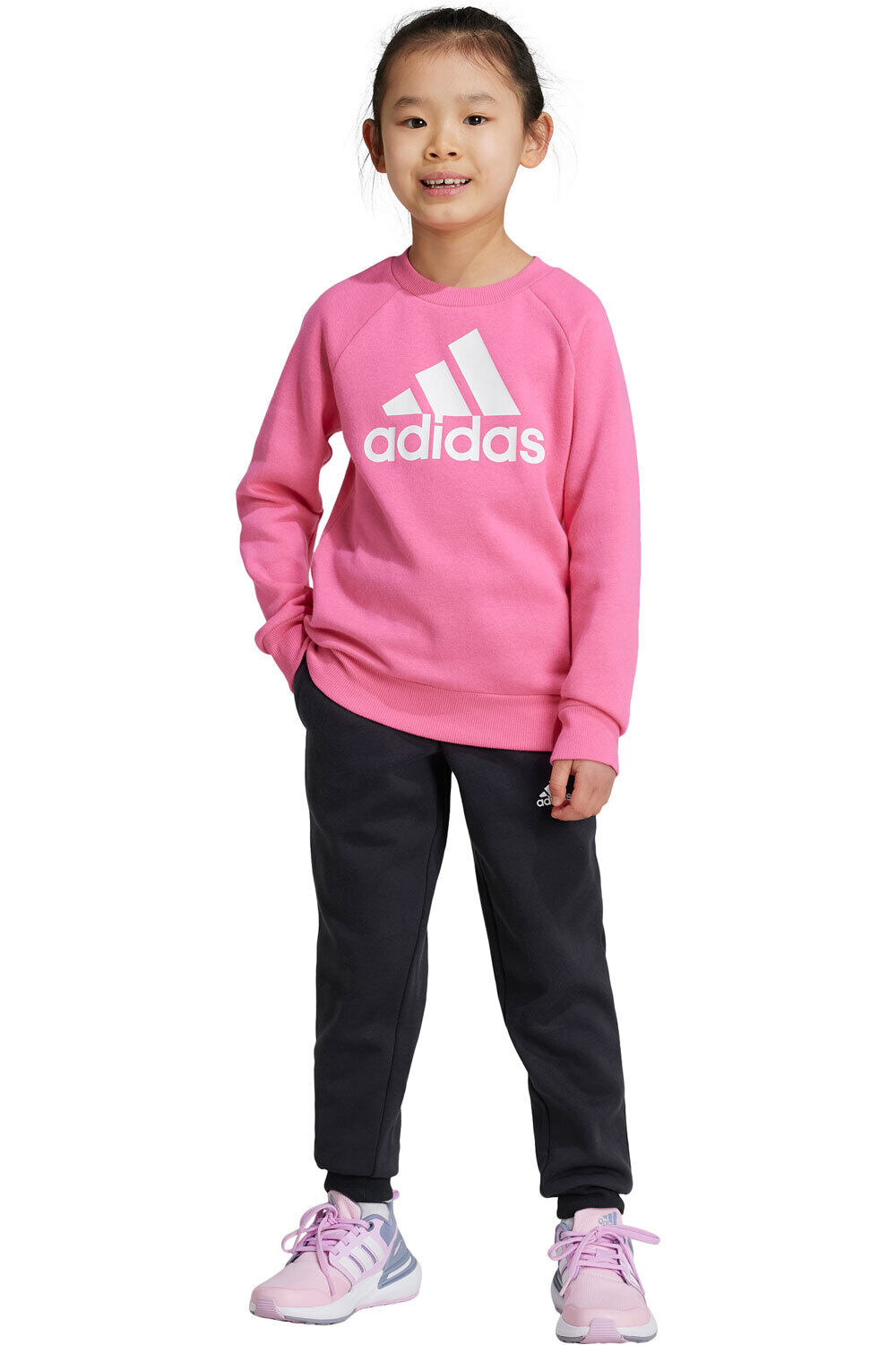 adidas conjunto junior LK BOS JOG FL vista frontal