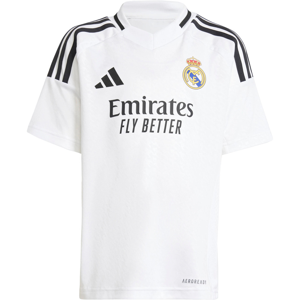 adidas equipación fútbol niño R.MADRID 25 H MINI vista trasera