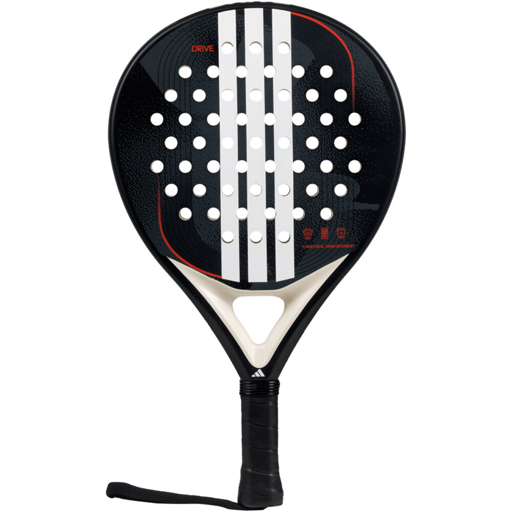 adidas pala pádel adulto ADIDAS DRIVE BLACK 3.4 vista frontal