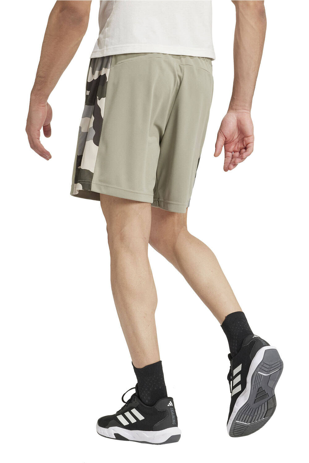 adidas pantalón corto fitness hombre CAMO SHORT vista trasera