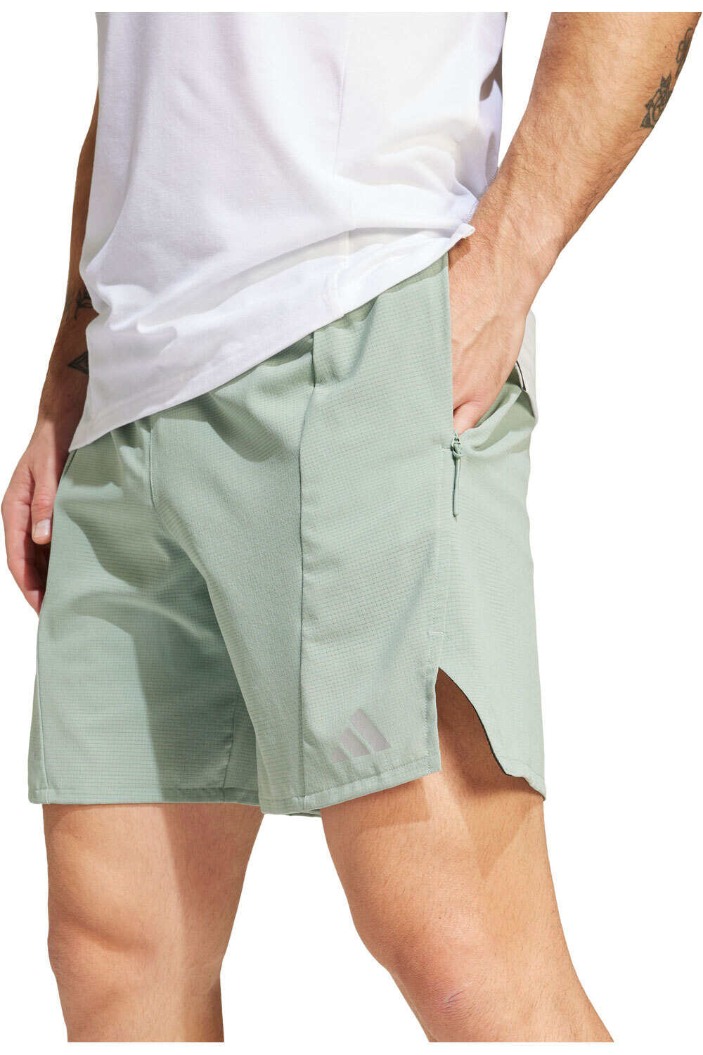 adidas pantalón corto fitness hombre D4T HR SHO vista detalle