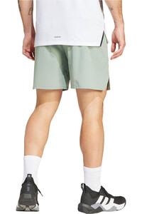 adidas pantalón corto fitness hombre D4T HR SHO vista trasera