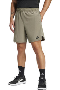 adidas pantalón corto fitness hombre D4T MEL SHORT vista frontal