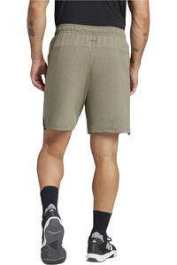 adidas pantalón corto fitness hombre D4T MEL SHORT vista trasera