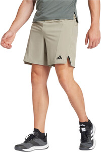 adidas pantalón corto fitness hombre D4T SHORT vista frontal