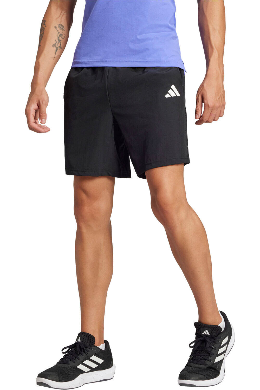 adidas pantalón corto fitness hombre GYM+ SHORT vista frontal