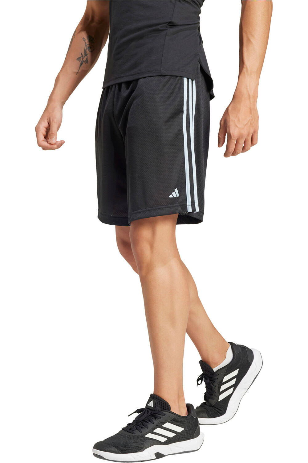 adidas pantalón corto fitness hombre M 3s SHORT vista frontal