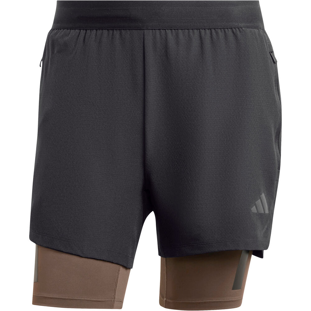 adidas pantalón corto fitness hombre Power 2in1 SHO 7 PUL 04