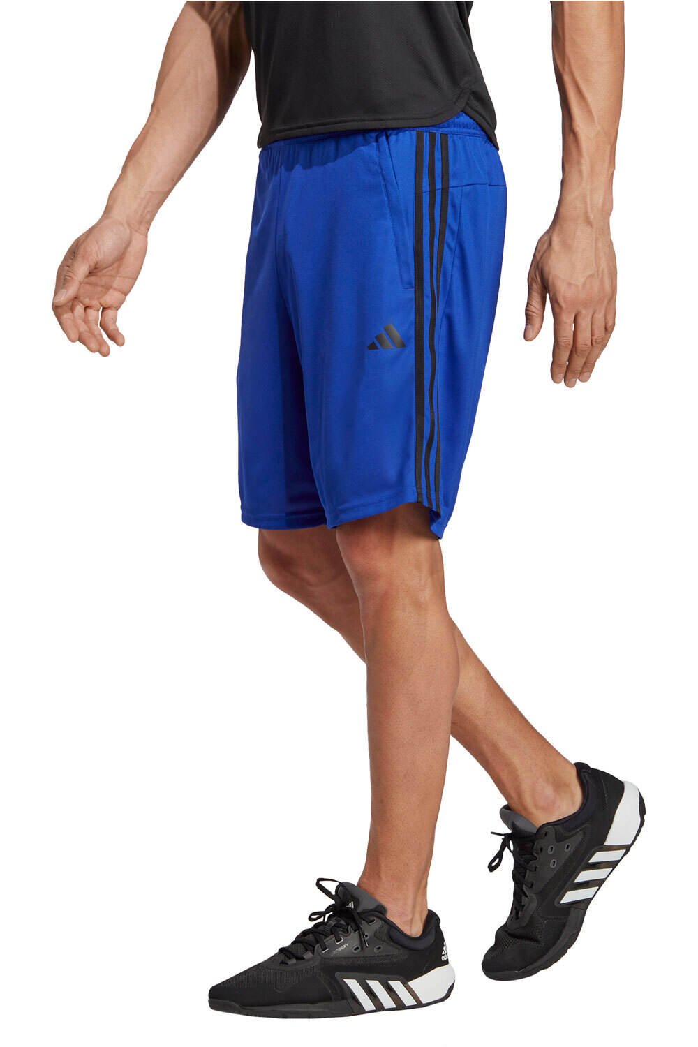 adidas pantalón corto fitness hombre TR-ES PIQ 3SHO vista frontal