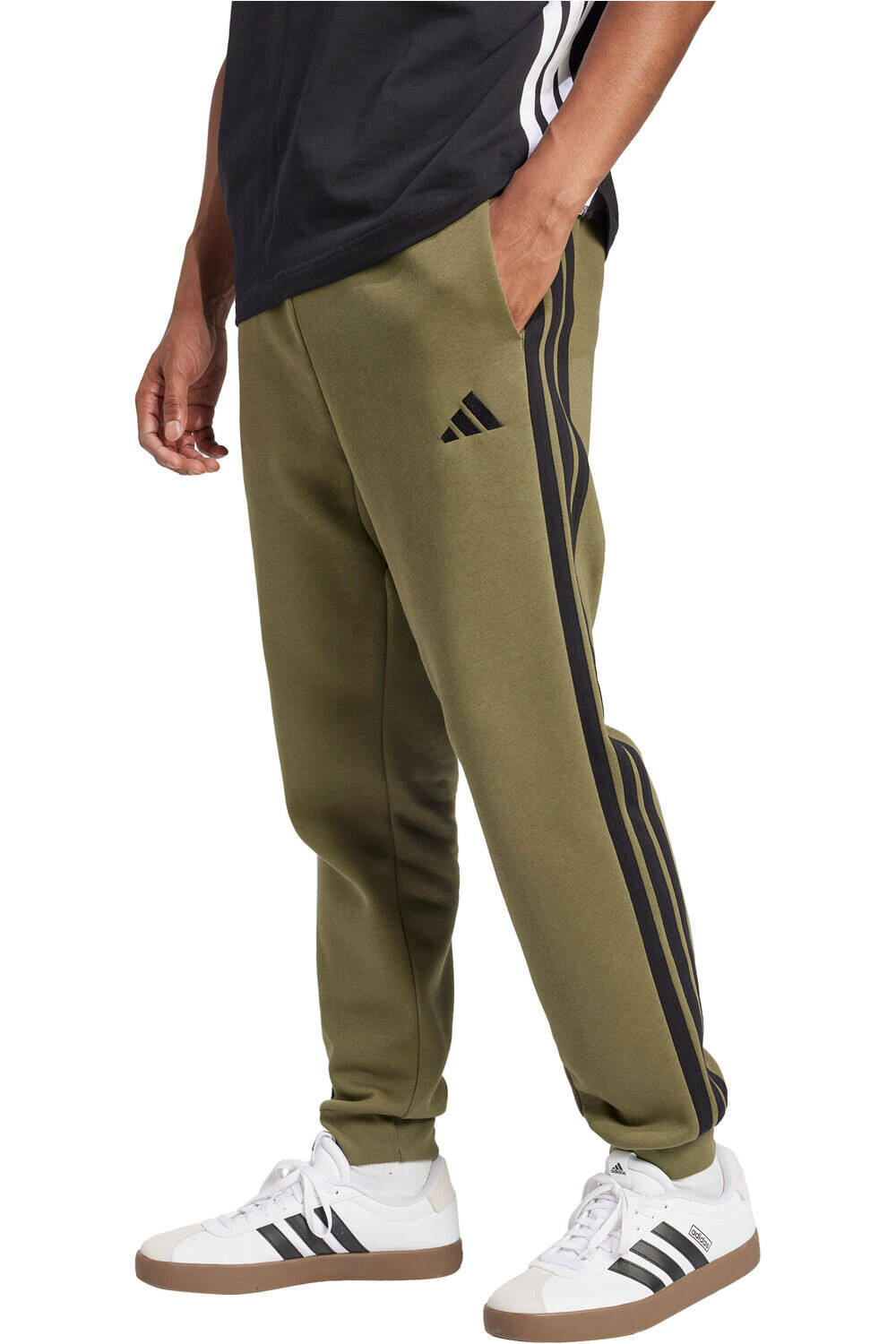 adidas pantalón hombre M 3S FL TC PT vista frontal