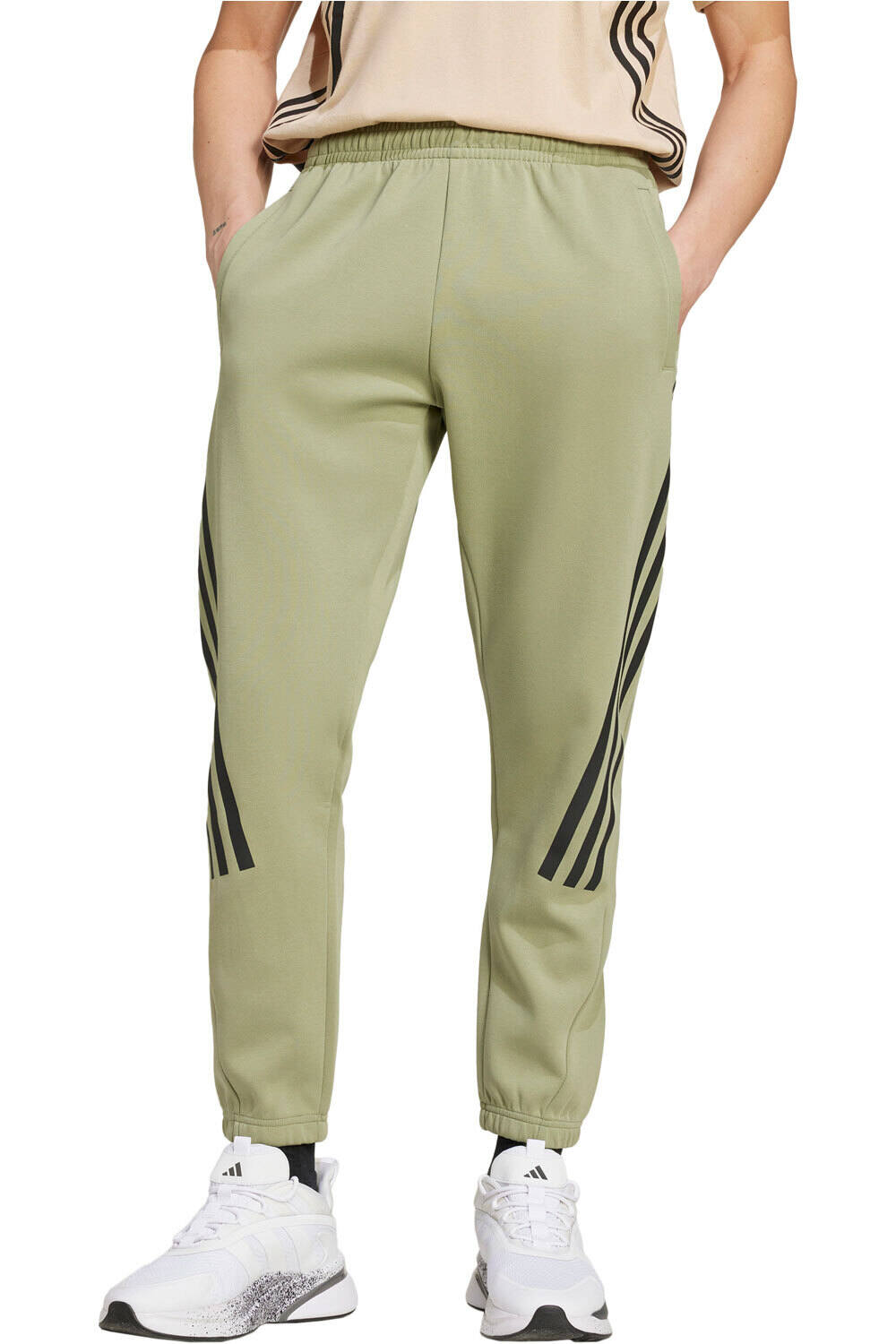 adidas pantalón hombre M FI 3S PT vista frontal