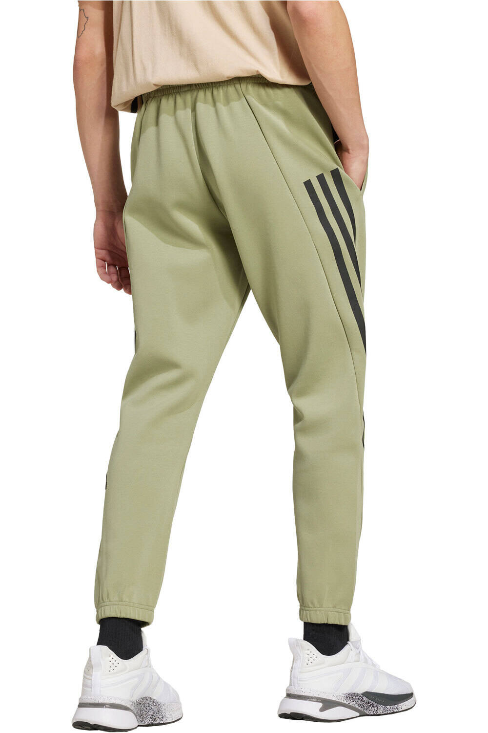 adidas pantalón hombre M FI 3S PT vista trasera