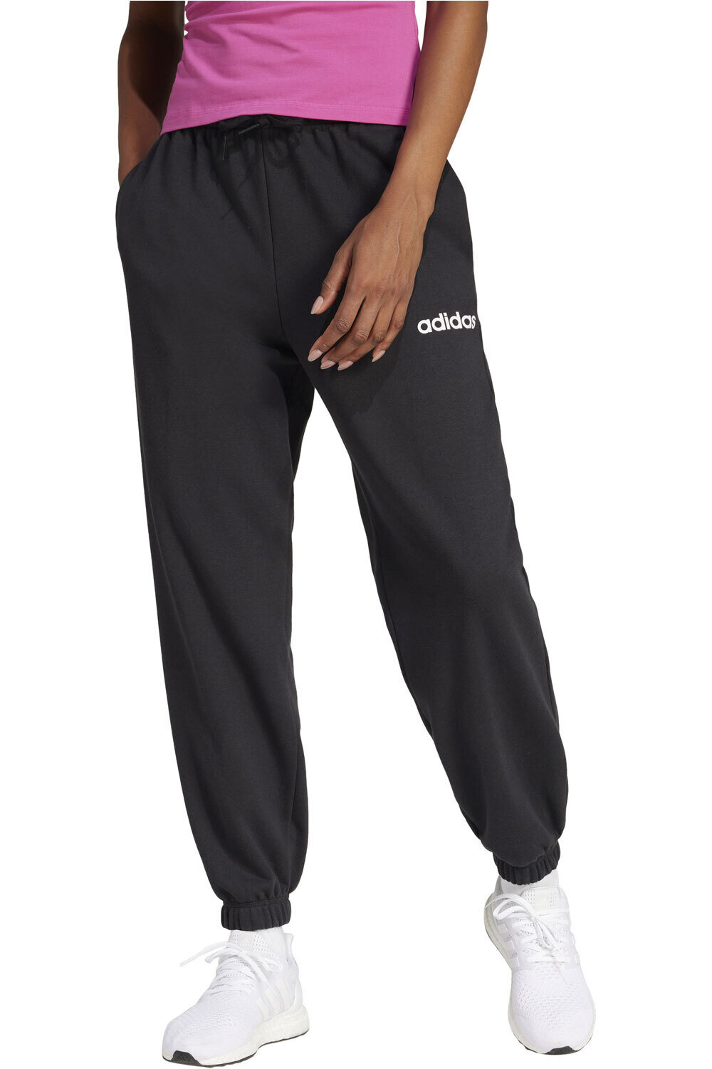 adidas pantalón mujer W LIN FT CF PT vista frontal