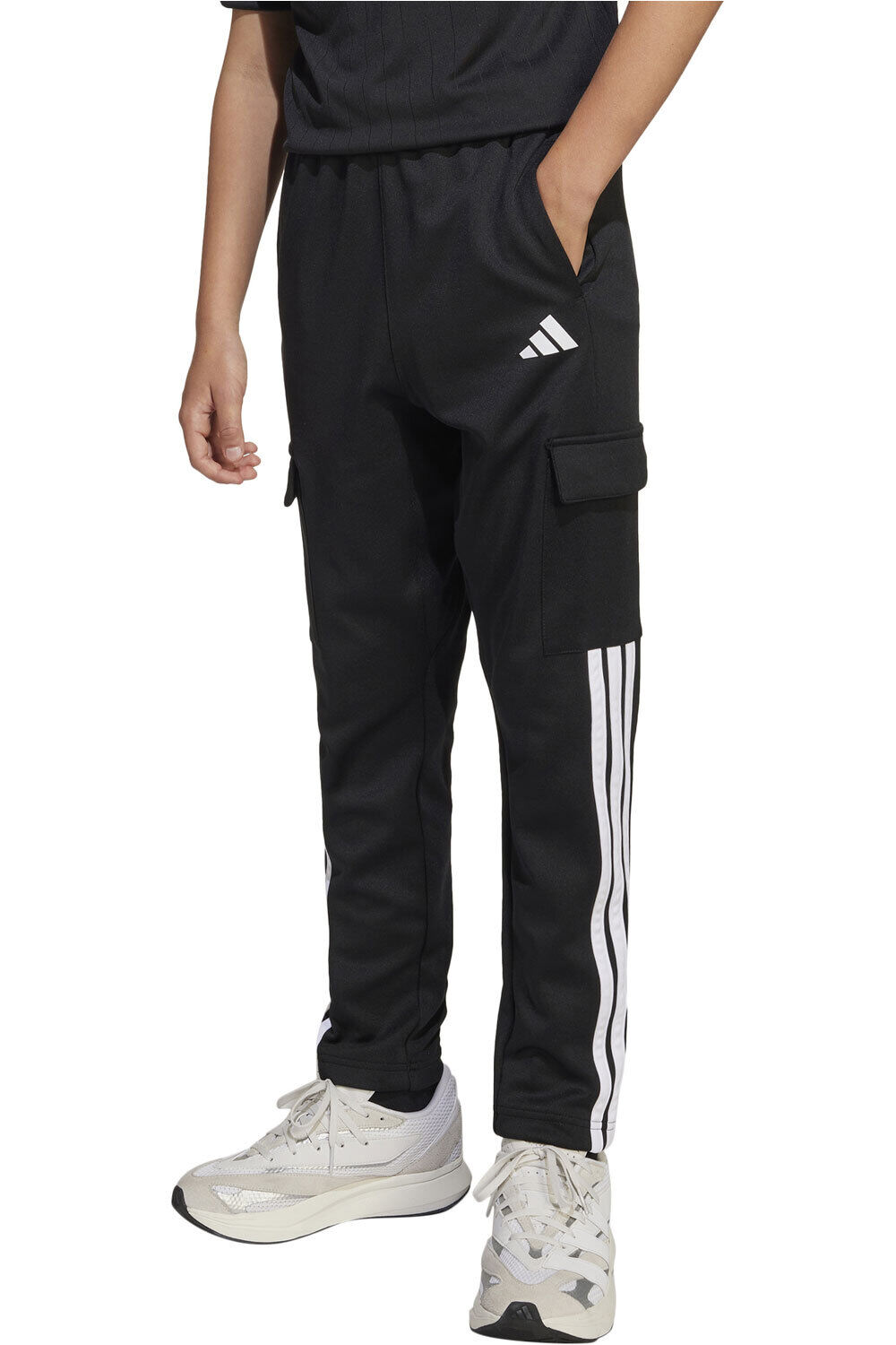 adidas pantalón niño J HOT CARGO PT vista frontal