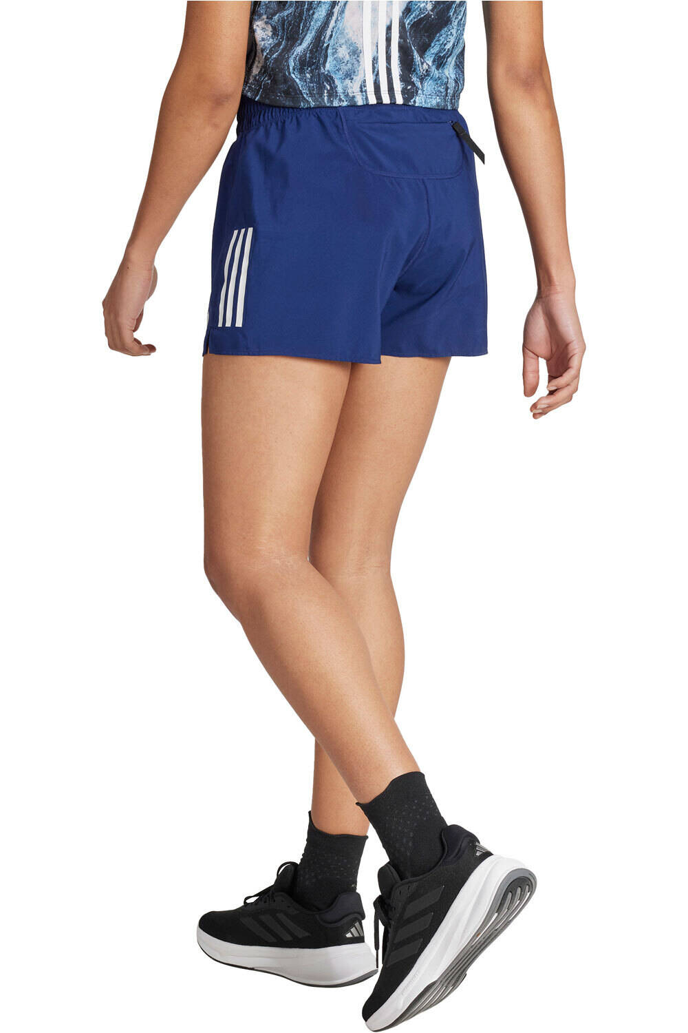 adidas pantalón running mujer OTR B SHORT vista trasera