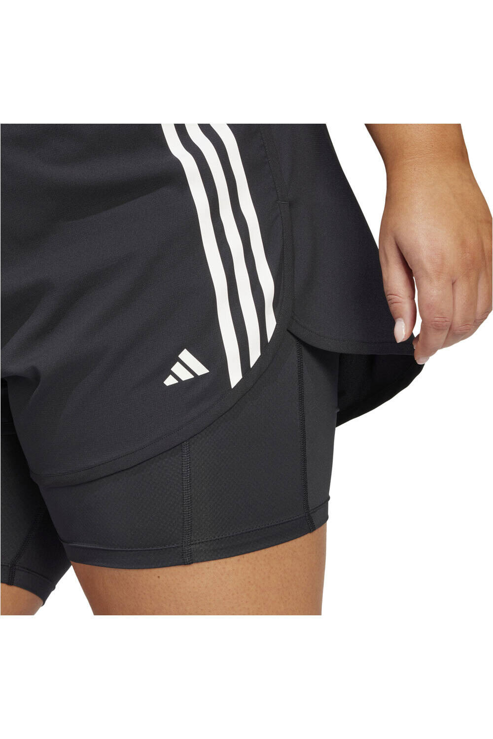 adidas pantalón running mujer OTR E 3S 2in1 S 03