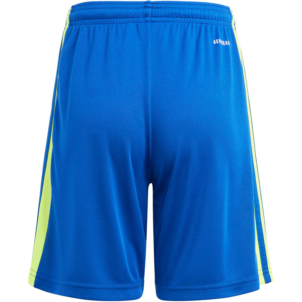 adidas pantalones cortos futbol niño SQUAD 21 SHO Y vista trasera