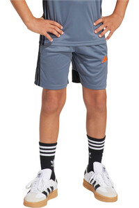 adidas pantalones cortos futbol niño TIRO ES SHO Y vista frontal