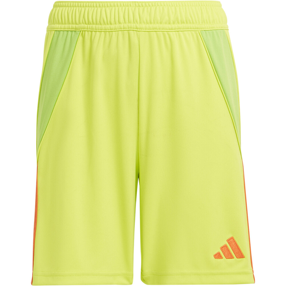 adidas pantalones cortos futbol niño TIRO24 SHO Y vista frontal