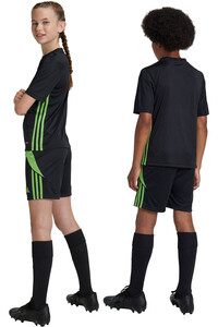 adidas pantalones cortos futbol niño TIRO24 SHO Y vista trasera