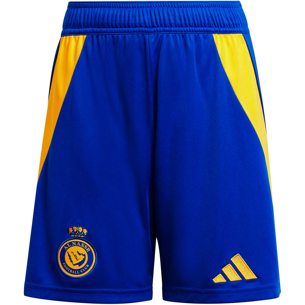 adidas pantalones fútbol oficiales niño AL NASSR 25 H SHO Y vista frontal