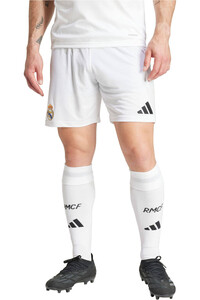 adidas pantalones fútbol oficiales R.MADRID 25 H SHO BL vista frontal